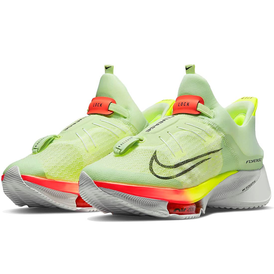 [CV1889-700] Mens Nike Air Zoom Tempo Next% FlyEase 'Barely Volt Hyper Orange'