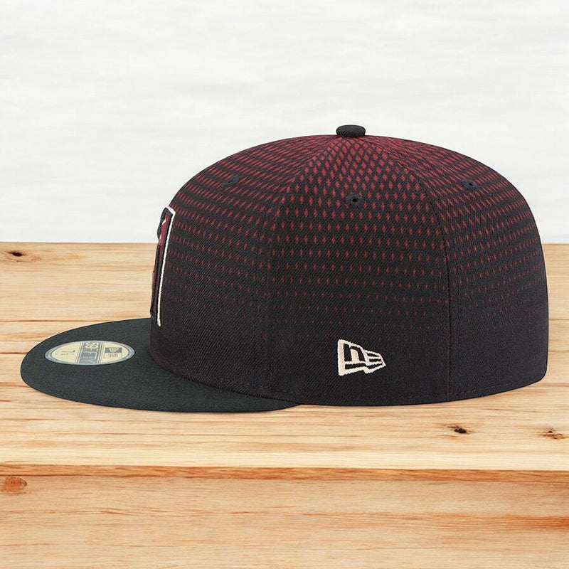 [11451909] Mens New Era MLB Authentic Collection 59Fifty Fitted - Diamondbacks
