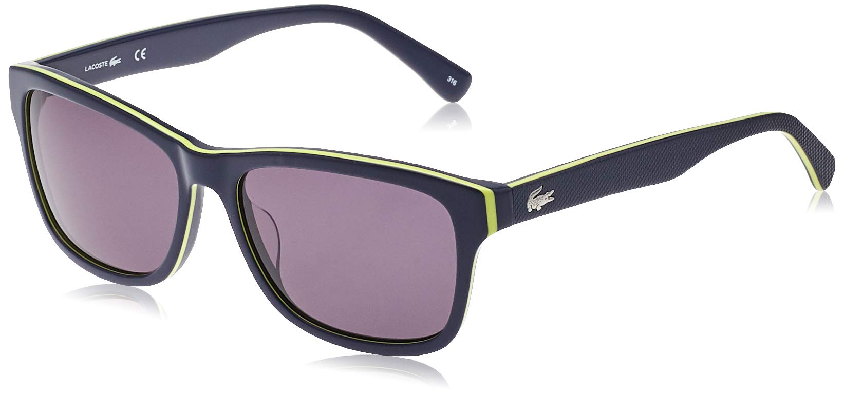 [L683S-414] Mens Lacoste Rectangle Sunglasses