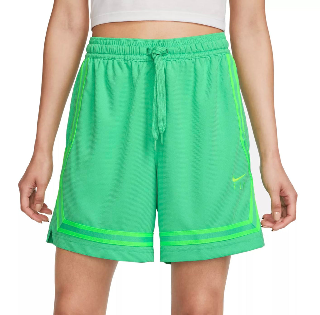 [DH7325-363] WOMENS NIKE DRI-FIT SWOOSH FLY CROSSOVER BASKETBALL SHORTS