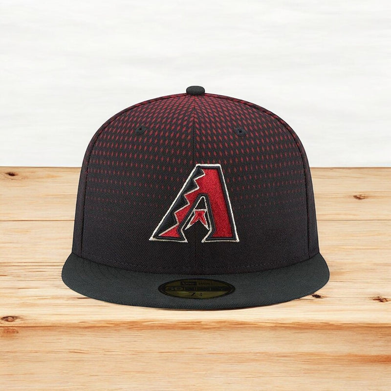 [11451909] Mens New Era MLB Authentic Collection 59Fifty Fitted - Diamondbacks