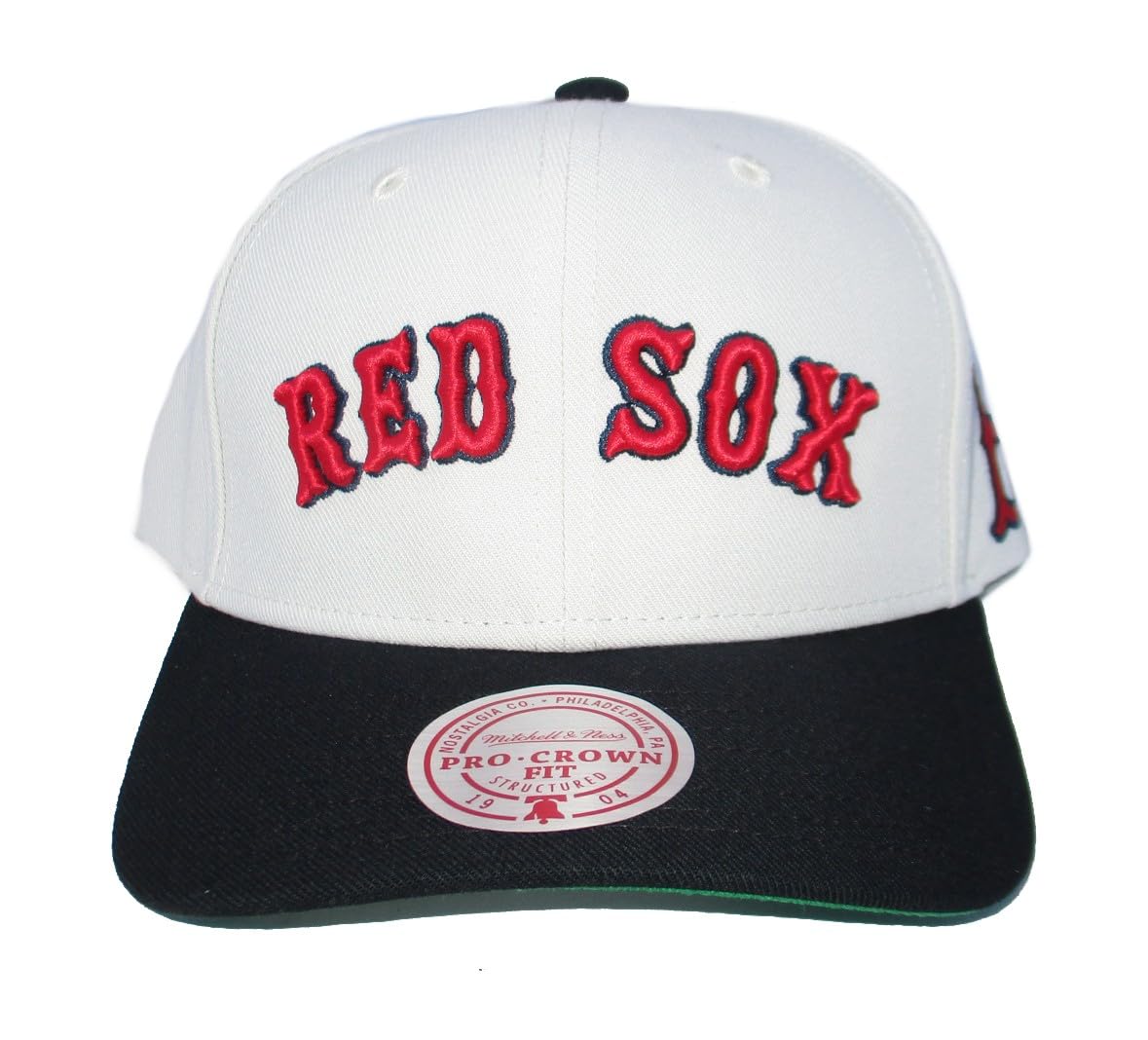 [HP11516-BRSOFWH] MENS MITCHELL & NESS MLB OFF WORD PRO SNAPBACK RED SOX