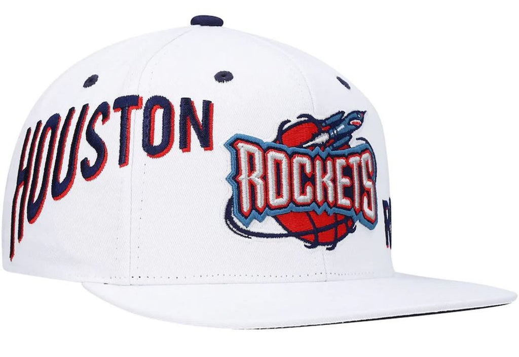 Mens Mitchell & Ness NBA REPPIN RETRO SNAPBACK HWC ROCKETS