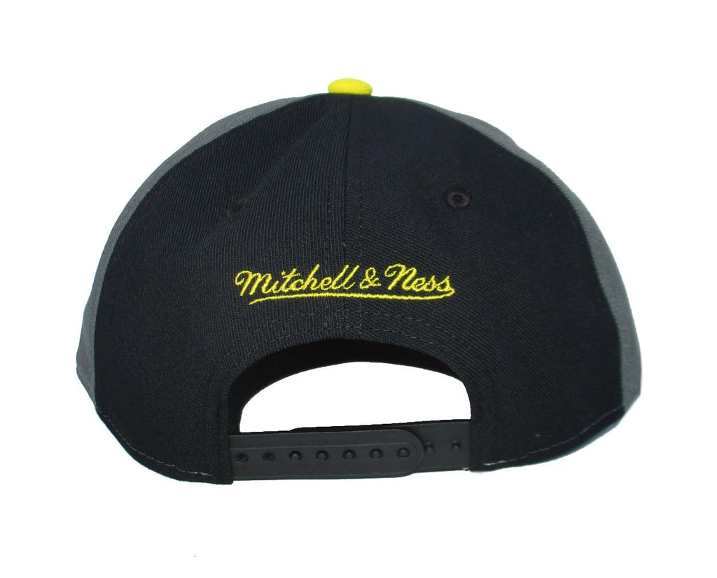 [HY11518-PPIGREY] MENS MITCHELL & NESS MLB TRIPLE PLAY LIBERTY SNAPBACK PIRATES