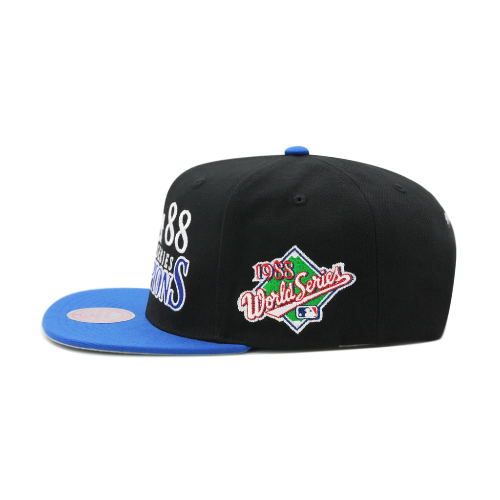 Mens Mitchell & Ness MLB WORLD SERIES CHAMPIONS SNAPBACK COOP DODGERS