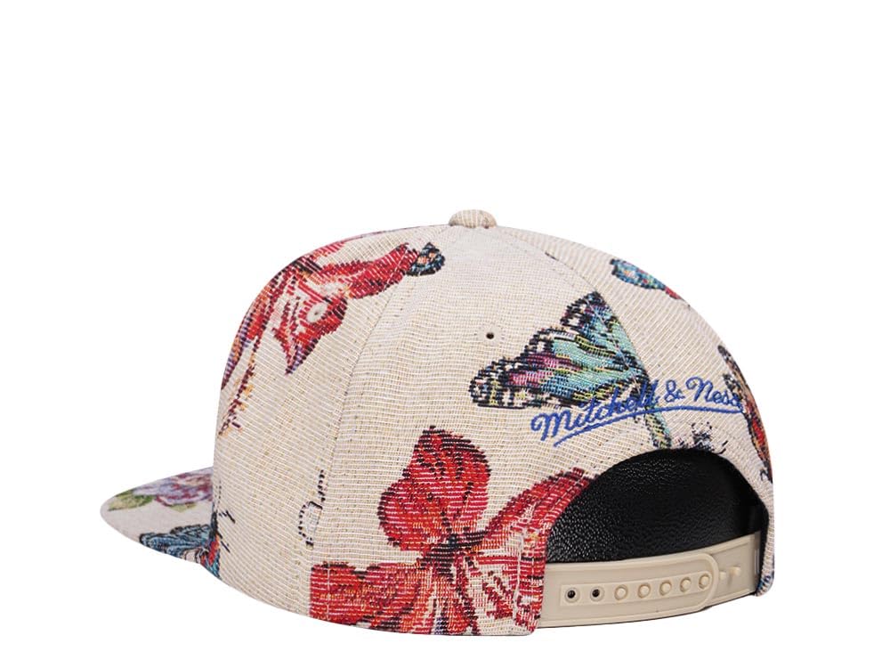MENS MITCHELL & NESS NBA TRUE TAP SNAPBACK HWC WARRIORS - MULTI-BLACK