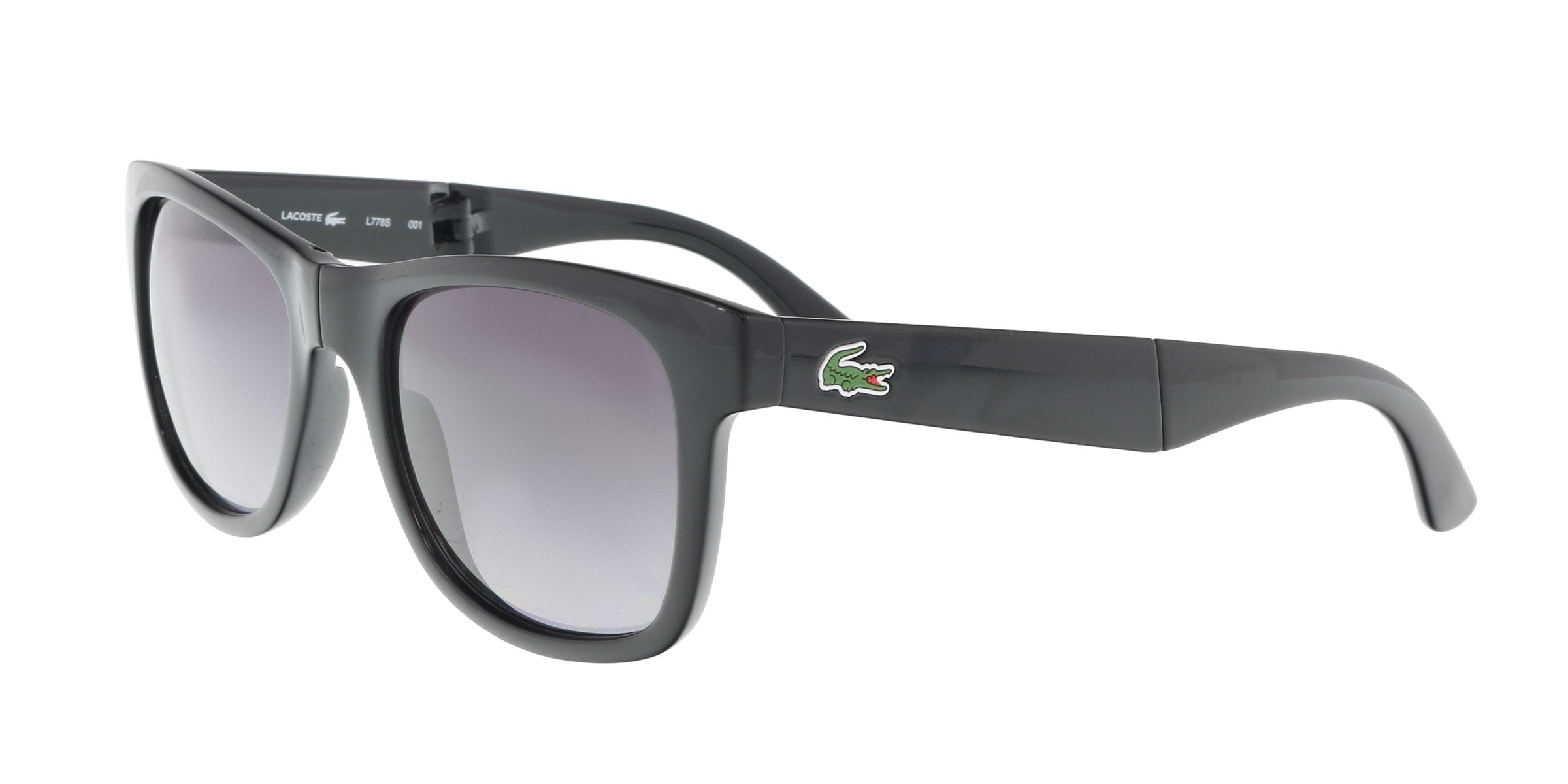 [L778S-001] Mens Lacoste Rectangle Sunglasses - Foldable