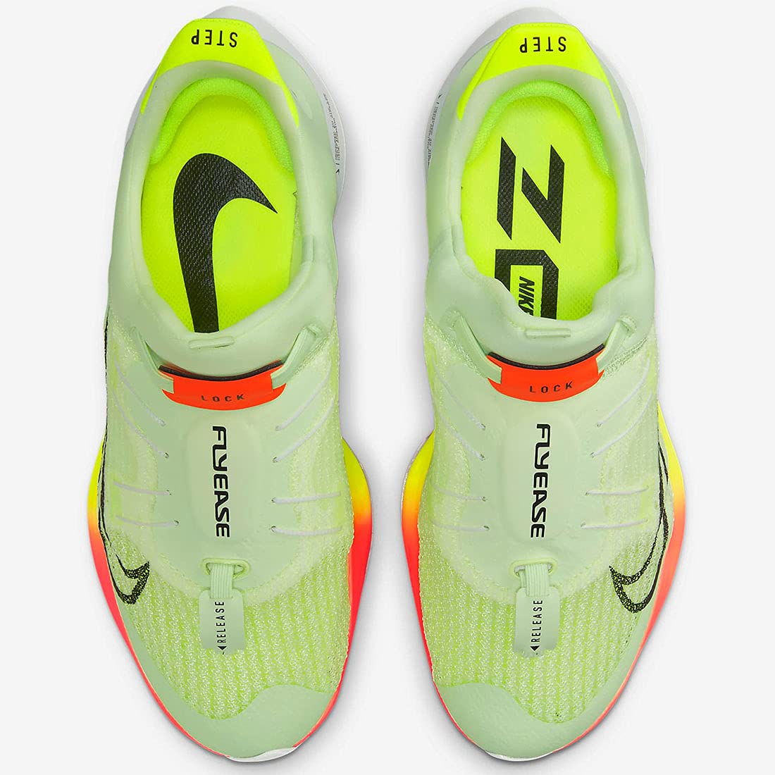 [CV1889-700] Mens Nike Air Zoom Tempo Next% FlyEase 'Barely Volt Hyper Orange'