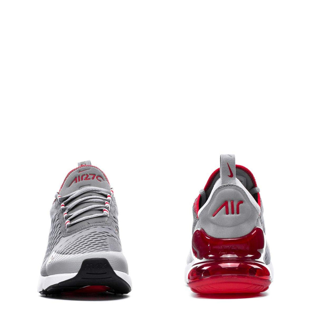 [CW7048-001] Mens Nike AIR MAX 270 'PARTICLE GREY UNIVERSITY RED'