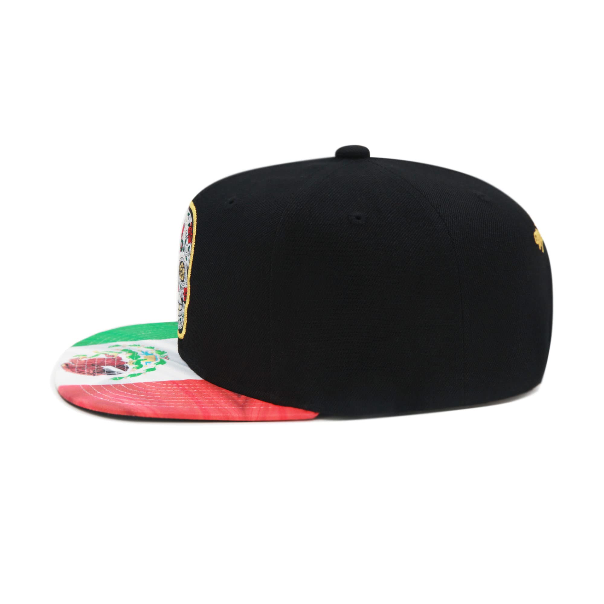 Mens Mitchell & Ness BRANDED SUGAR SKULL SNAPBACK - MEXICAN FLAG
