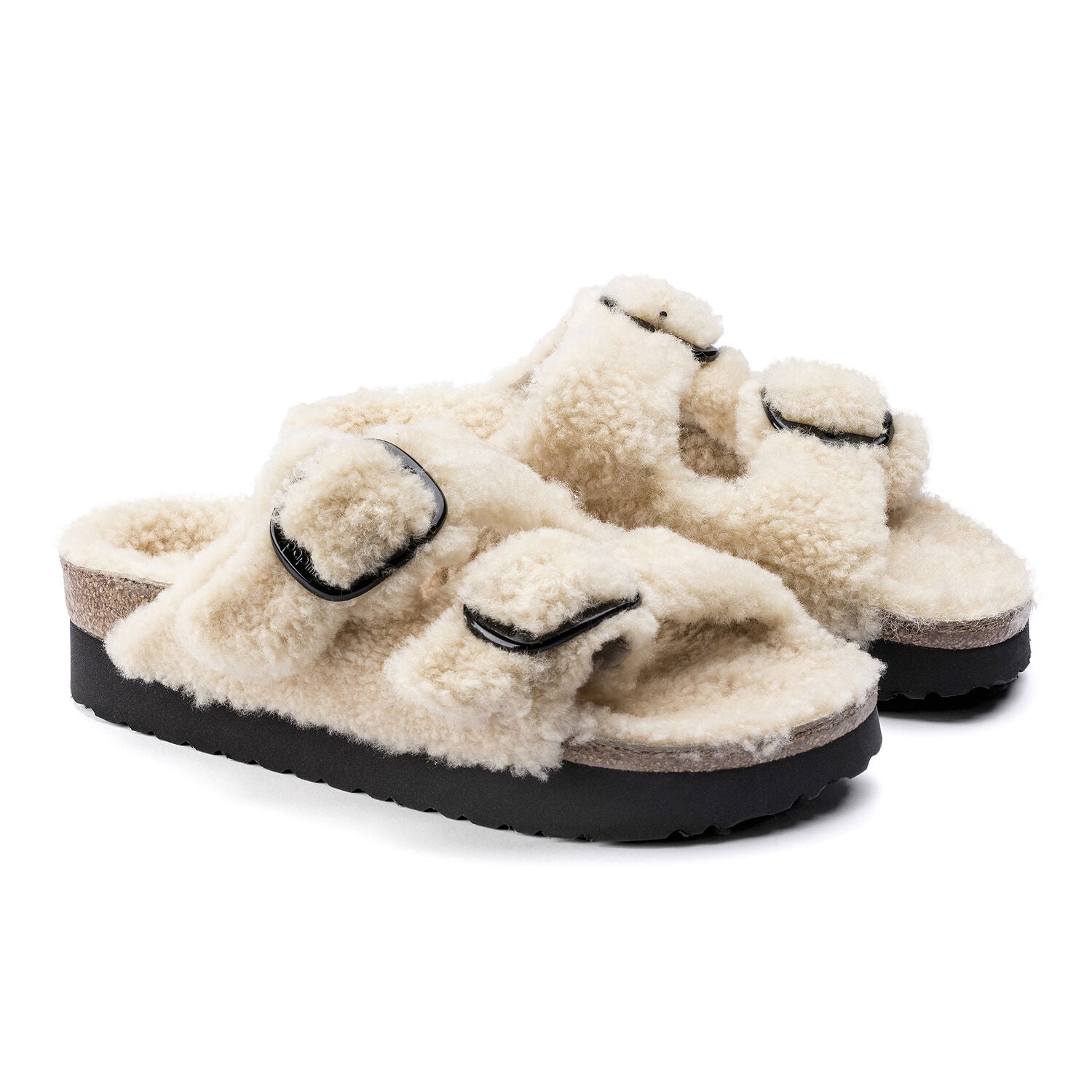 [1017642] Mens BIRKENSTOCK ARIZONA BIG BUCKLE SHEARLING