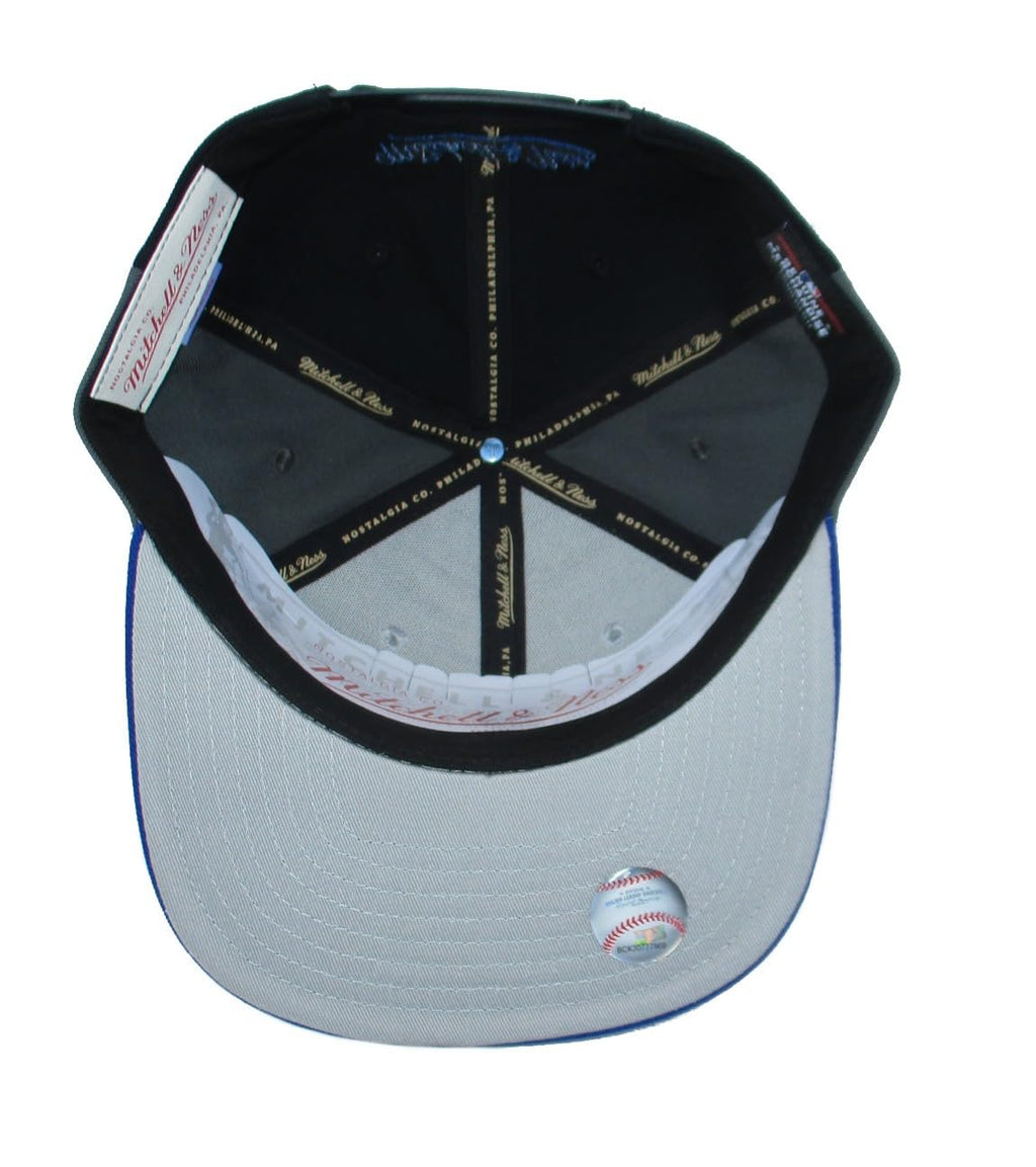 [HY11518-LADGREY] MENS MITCHELL & NESS MLB TRIPLE PLAY LIBERTY SNAPBACK DODGERS