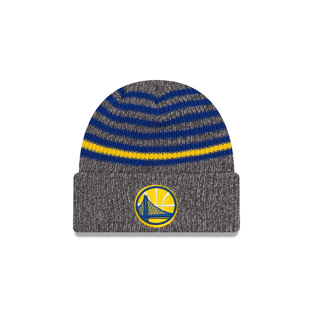 [11827051] MENS NEW ERA NBA GOLDEN STATE WARRIORS STRIPE STRONG BEANIE