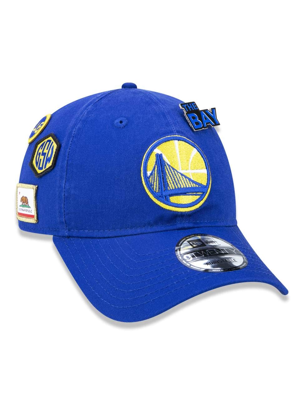 [11609269] Mens New Era NBA Golden State Warriors 2018 Draft 9Twenty Strapback