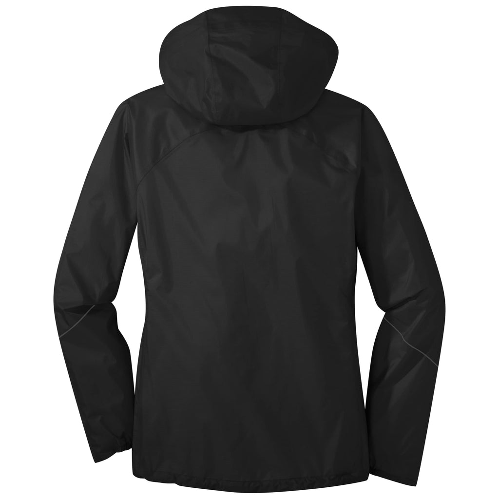 WOMENS OUTDOOR RESEARCH HELIUM RAIN ULTRALIGHT WATERPROOF WINDPROOF JACKET