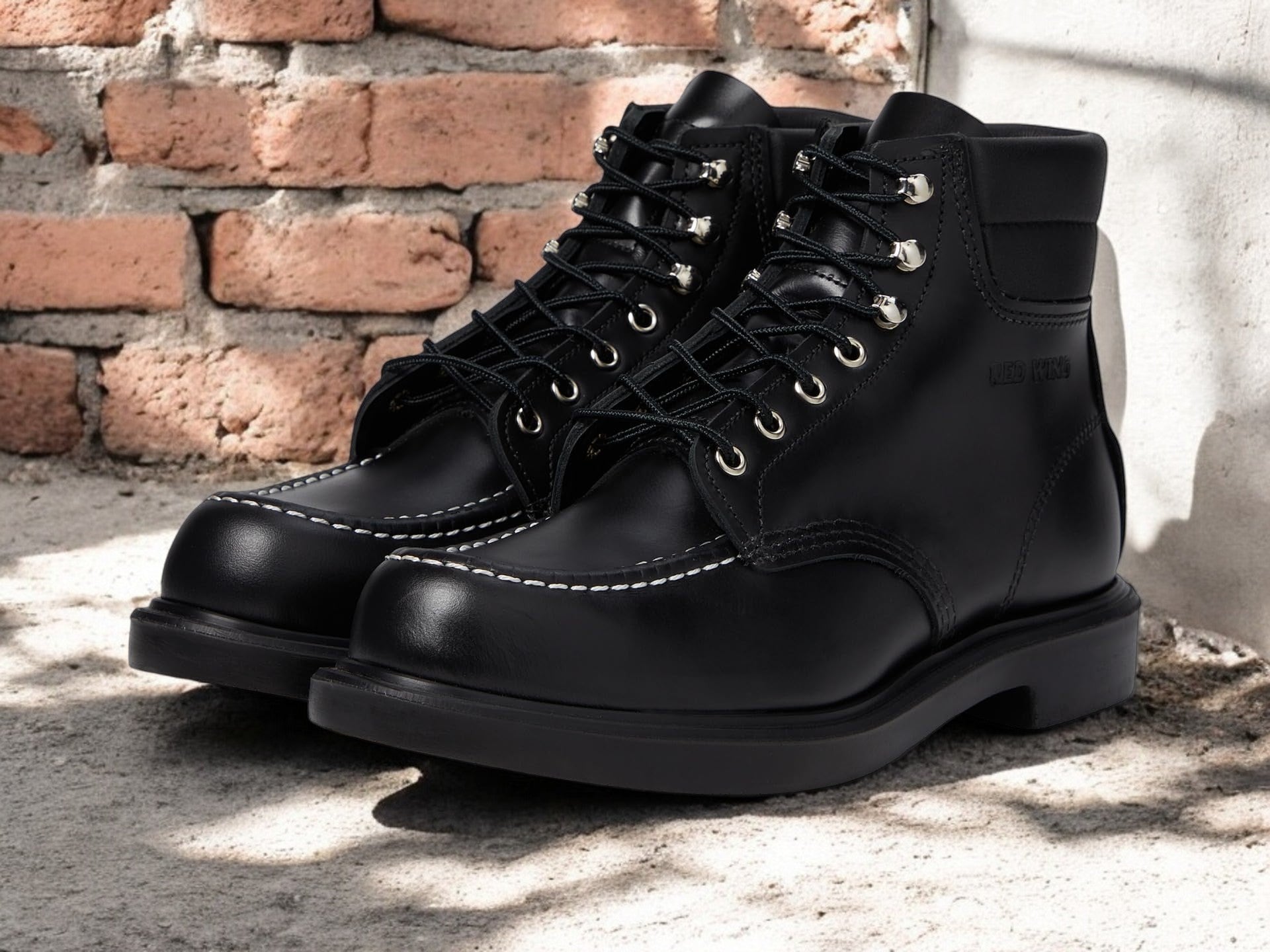 [8133] MENS RED WING SUPERSOLE MOC TOE (MEDIUM WIDTH)