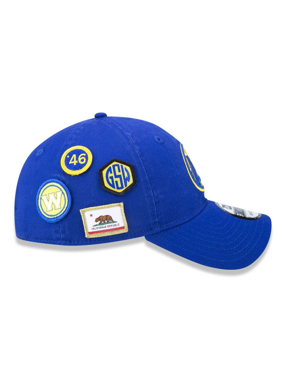 [11609269] Mens New Era NBA Golden State Warriors 2018 Draft 9Twenty Strapback