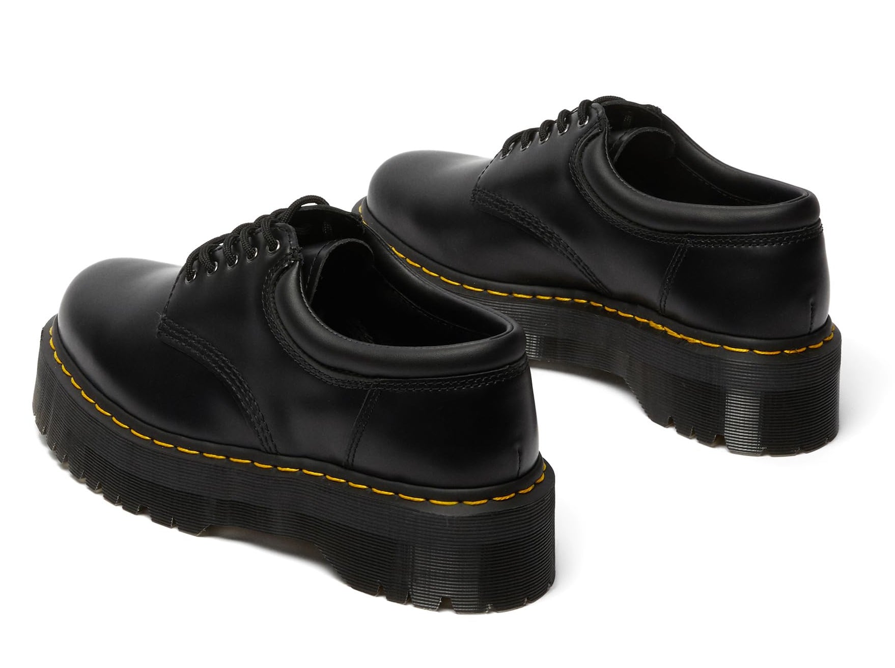 [24690001] UNISEX DR. MARTENS 8053 LEATHER PLATFORM CASUAL SHOES