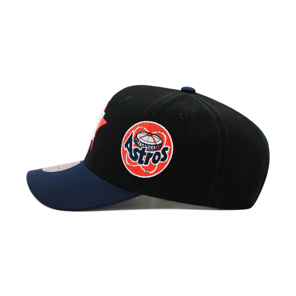 Mens Mitchell & Ness MLB OVERBITE PRO SNAPBACK COOP ASTROS