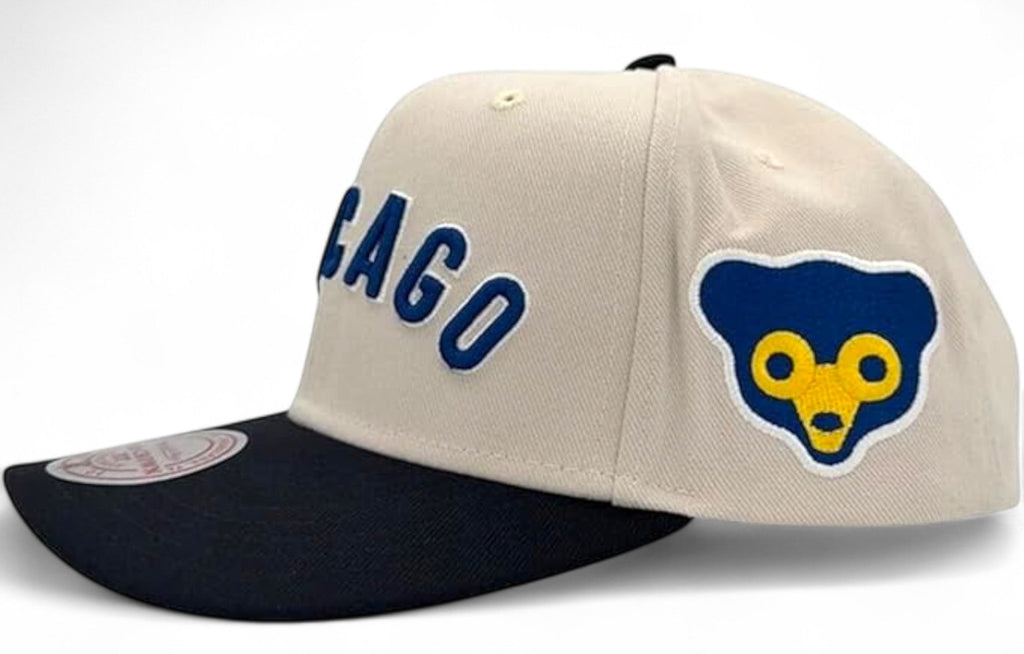 [HP11517-CCUOFWH] MENS MITCHELL & NESS MLB OFF WORD PRO SNAPBACK COOP CUBS