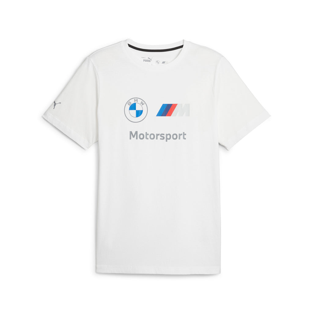 [621314-02] MENS PUMA BMW MOTORSPORTS ESSENTIALS LOGO TEE
