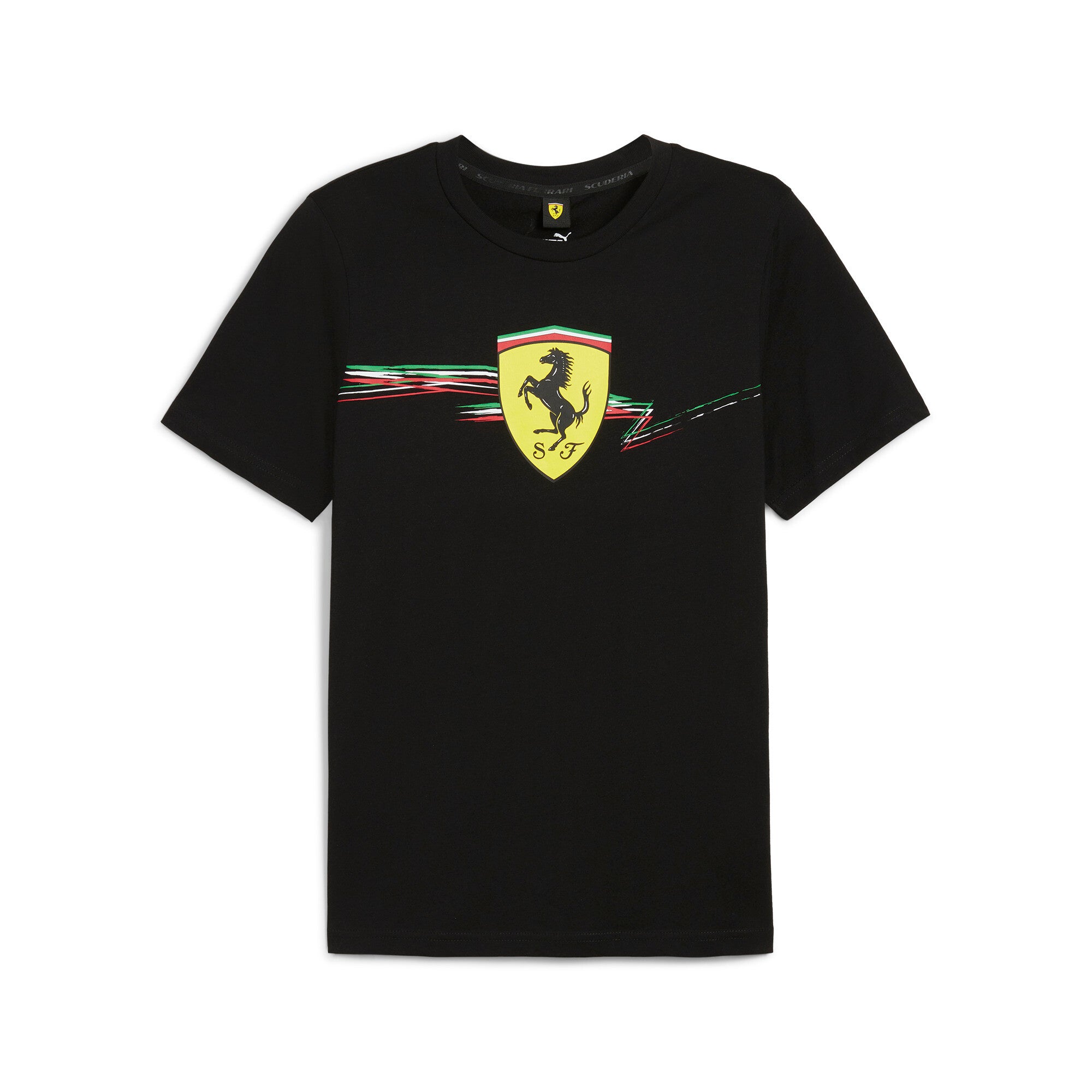 [627055-01] MENS PUMA FERRARI RACE BIG SHIELD TEE