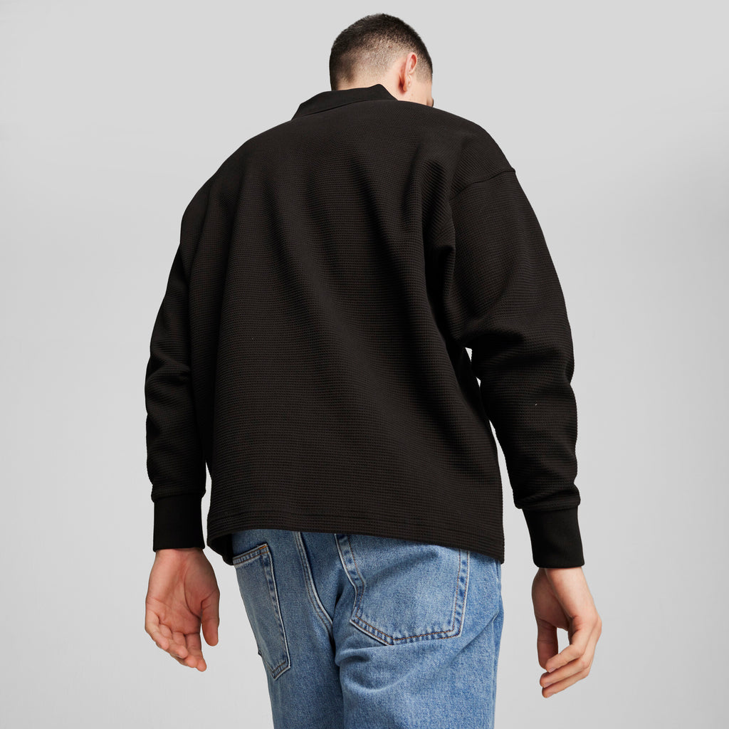 [627339-01] MENS PUMA MAPF1 LONGSLEEVE POLO