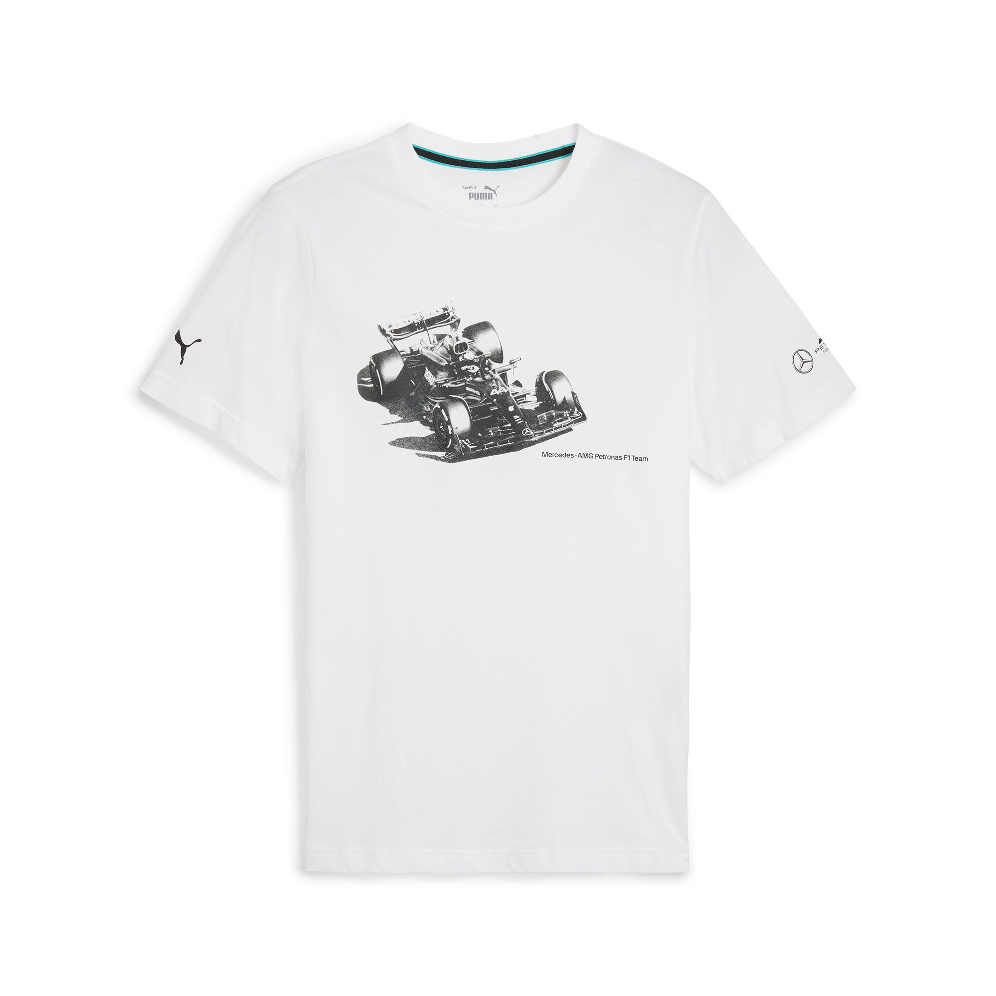 [627347-03] MENS PUMA MAPF1 ESSENTIALS CAR GRAPHIC TEE