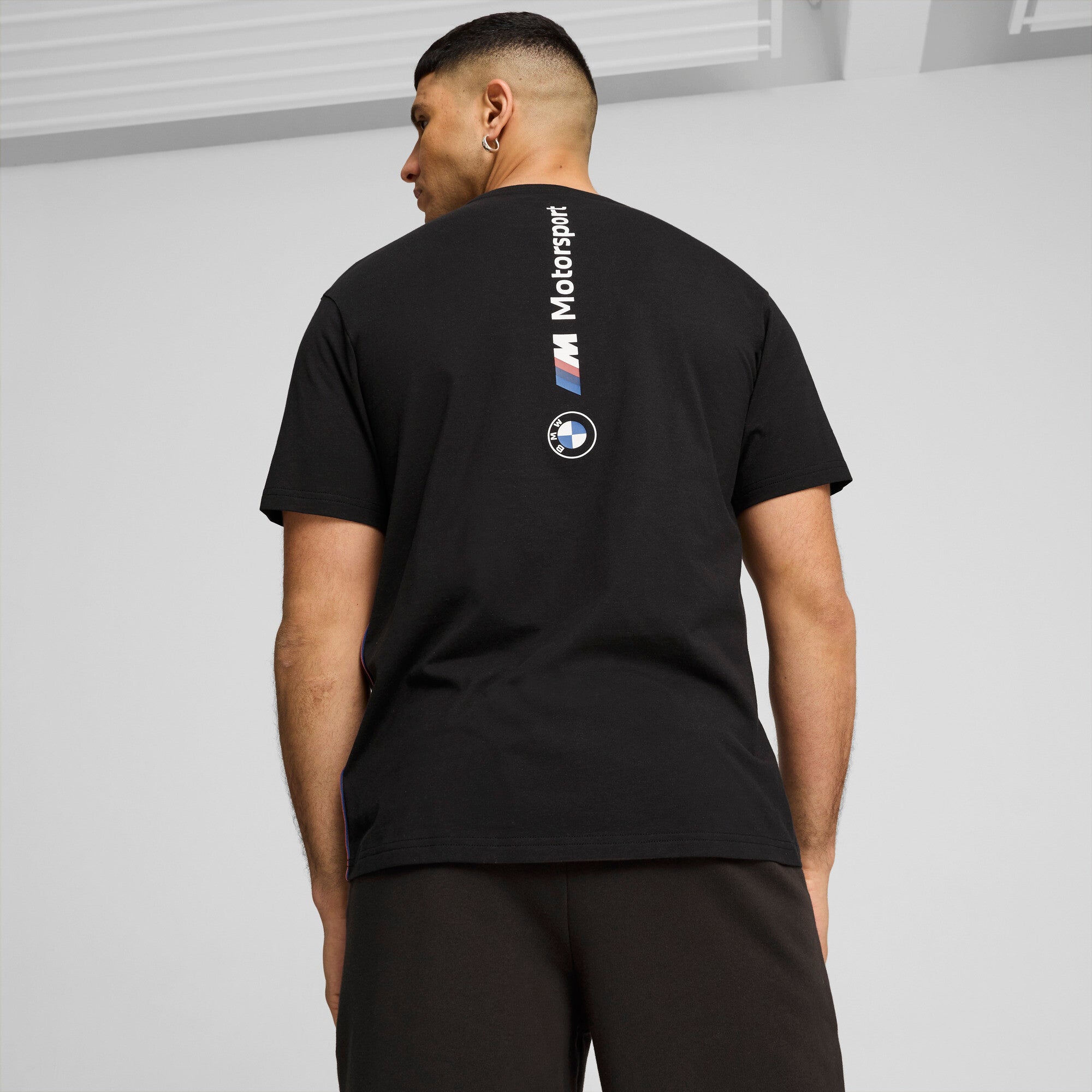 [627506-01] MENS PUMA BMW MOTORSPORTS ESS+ LOGO TEE