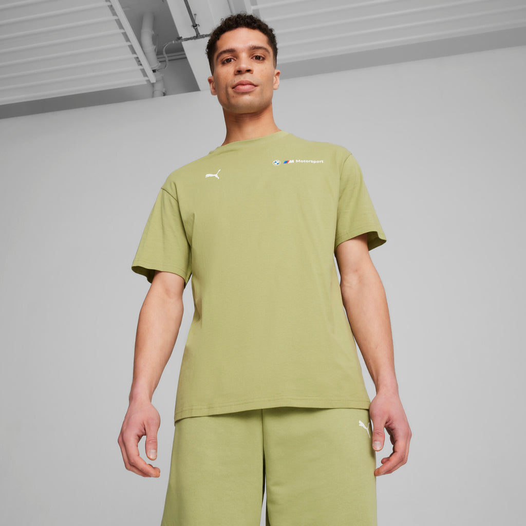 [627506-05] MENS PUMA BMW MOTORSPORTS ESS+ LOGO TEE