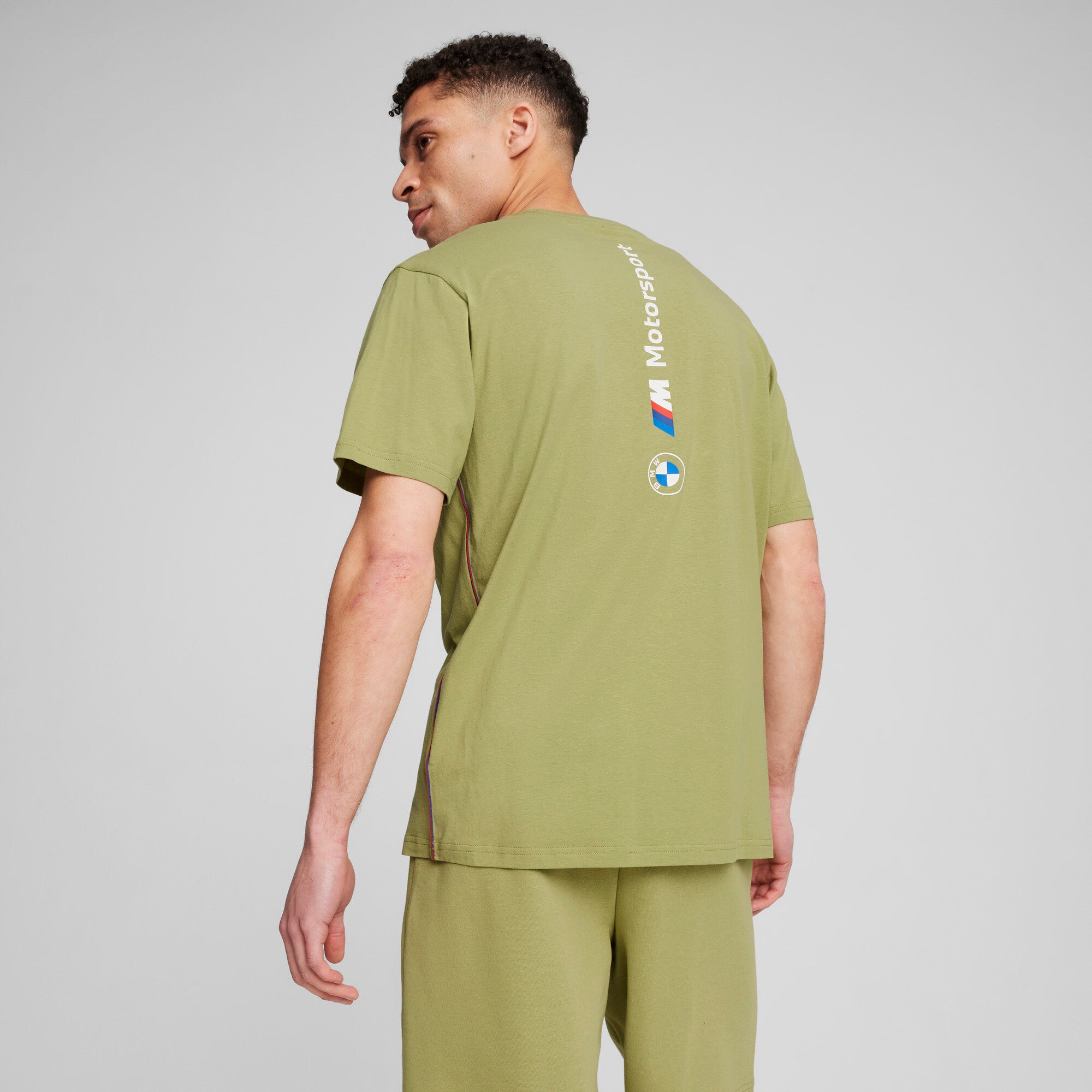 [627506-05] MENS PUMA BMW MOTORSPORTS ESS+ LOGO TEE