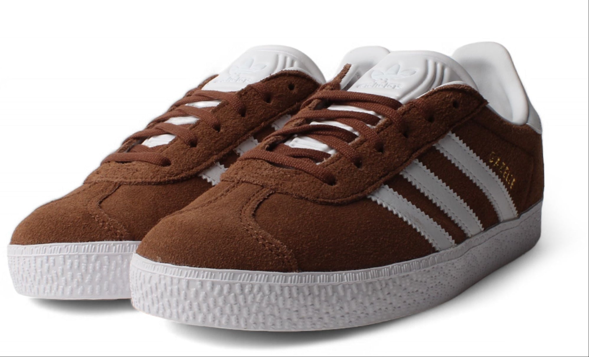 [IF9802] GRADE SCHOOL ADIDAS GAZELLE 'PRELOVED BROWN CLOUD WHITE GOLD METALLIC (GS)'