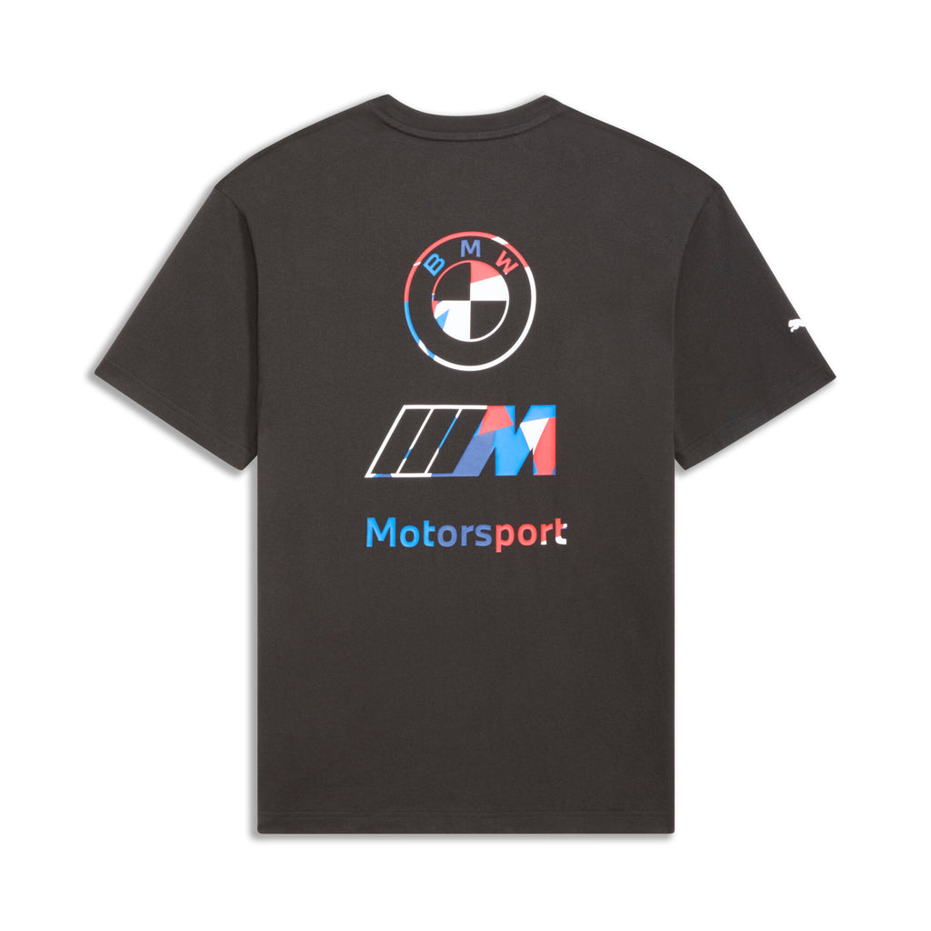 [629222-01] MENS PUMA BMW MOTORSPORTS STACKED LOGO TEE