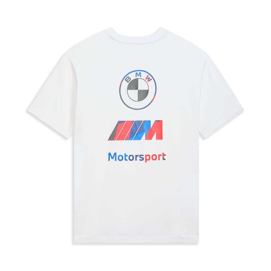 [629222-02] MENS PUMA BMW MOTORSPORTS STACKED LOGO TEE