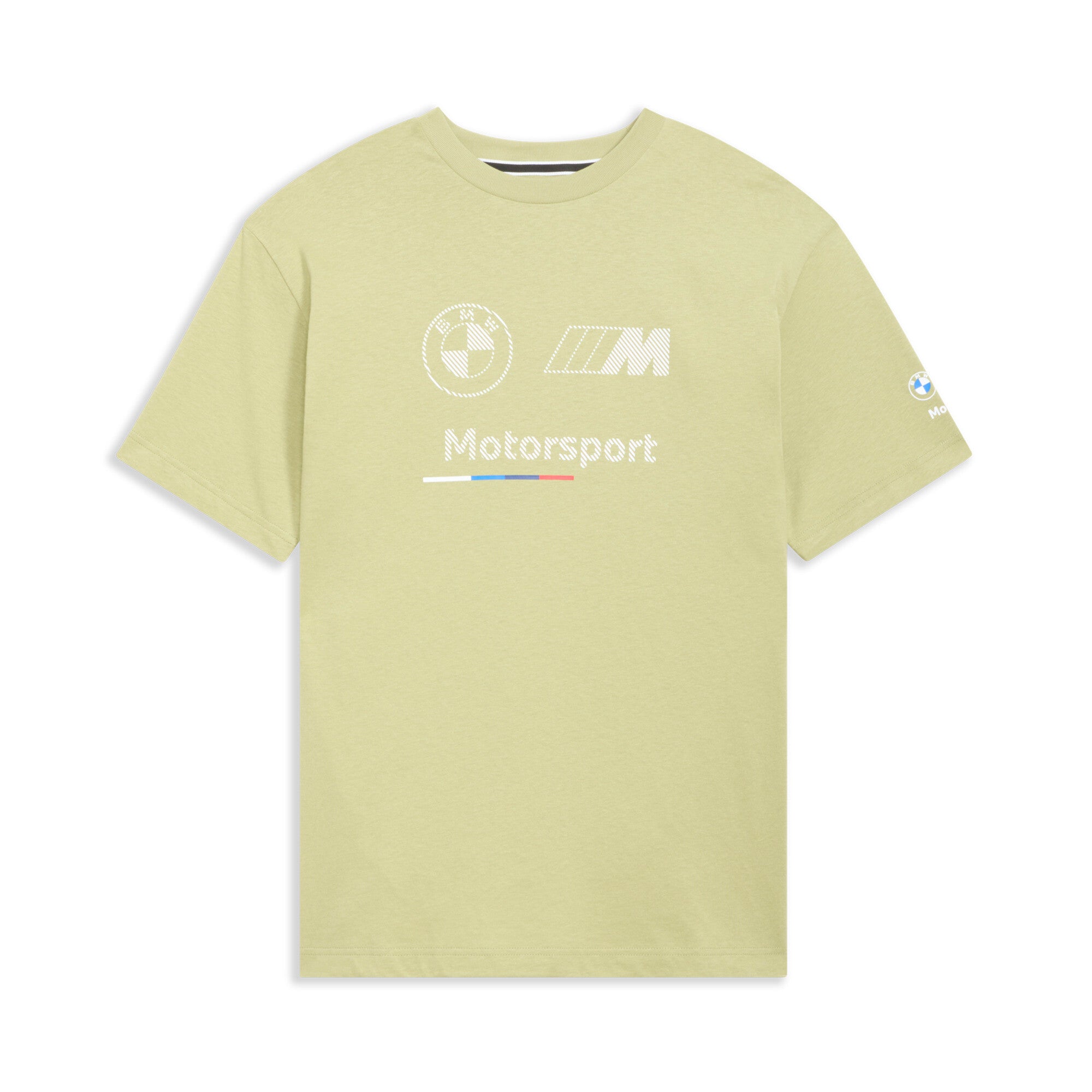 [629224-05] MENS PUMA BMW MOTORSPORTS ESSENTIALS LOGO STRIPE TEE