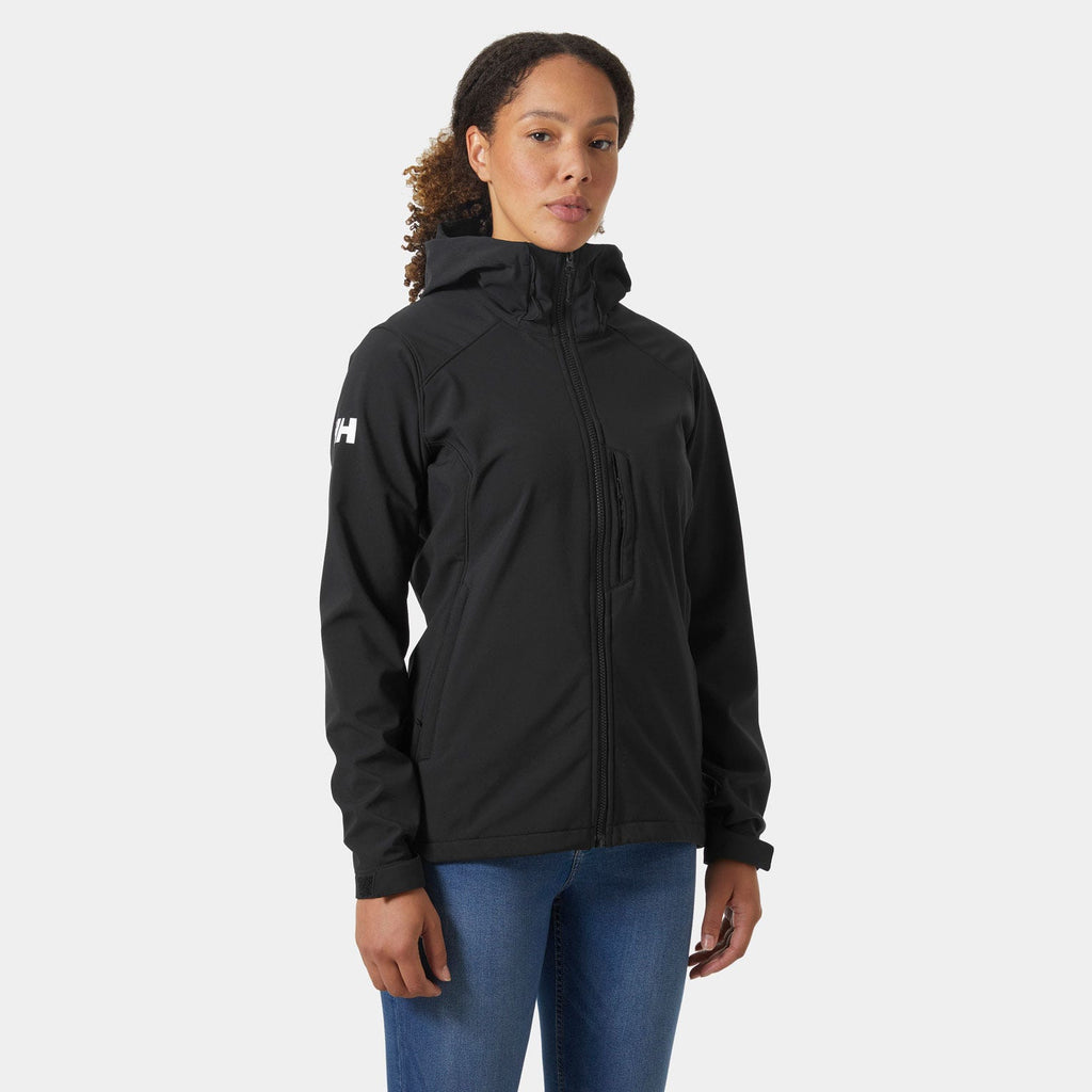 [62988-990] WOMENS HELLY HANSEN PARAMOUNT HOODED SOFTSHELL JACKET