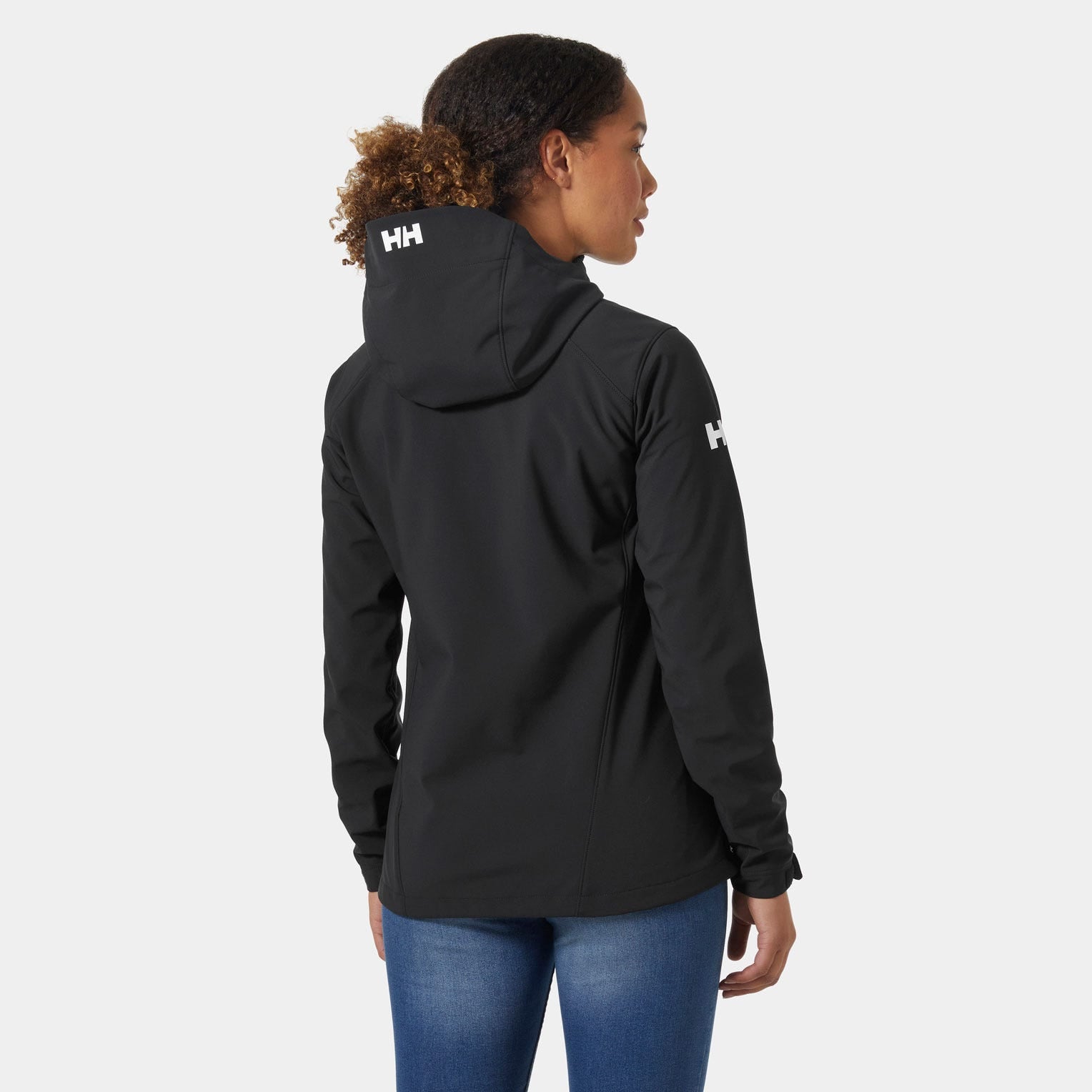 [62988-990] WOMENS HELLY HANSEN PARAMOUNT HOODED SOFTSHELL JACKET