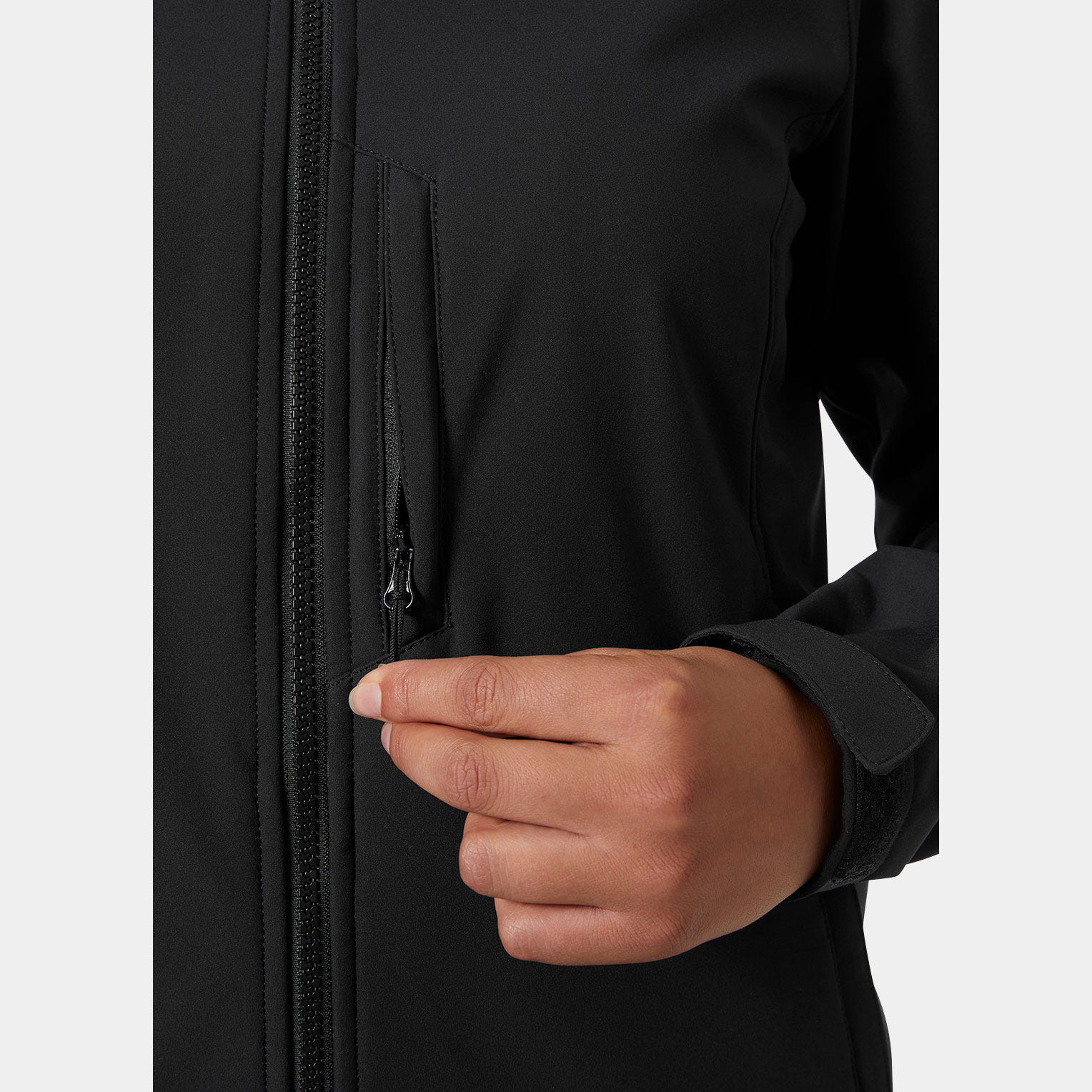 [62988-990] WOMENS HELLY HANSEN PARAMOUNT HOODED SOFTSHELL JACKET