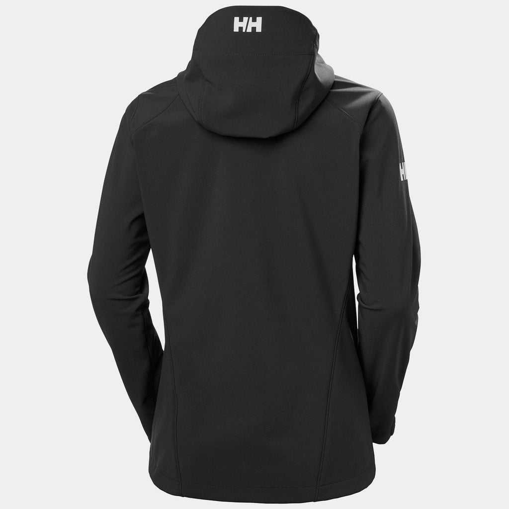 [62988-990] WOMENS HELLY HANSEN PARAMOUNT HOODED SOFTSHELL JACKET