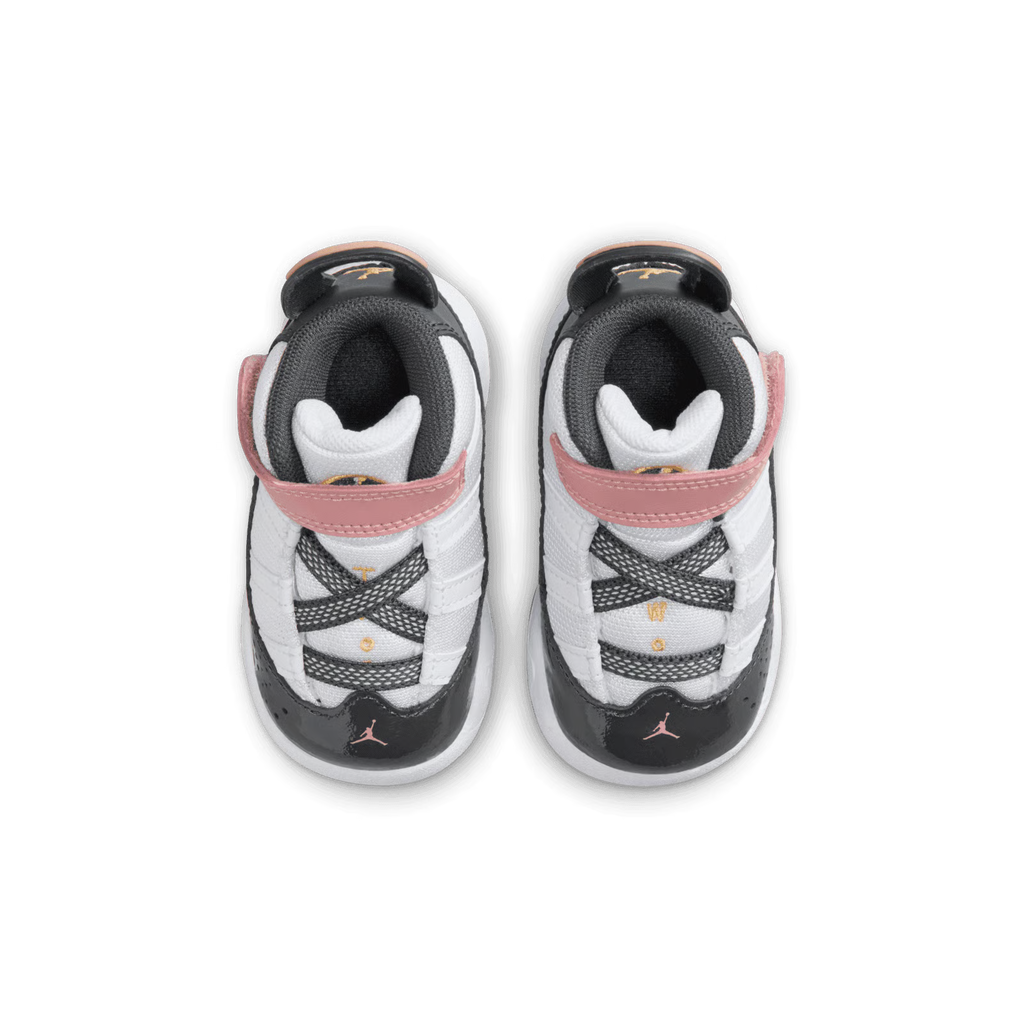 [DV3179-101] TODDLERS AIR JORDAN 6 RINGS 'WHITE RED STARDUST'