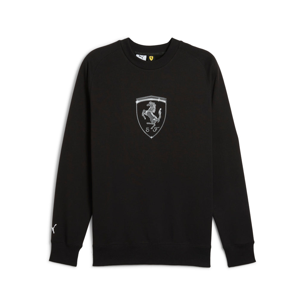 [630193-01] MENS PUMA FERRARI RACE BIG SHIELD CREW