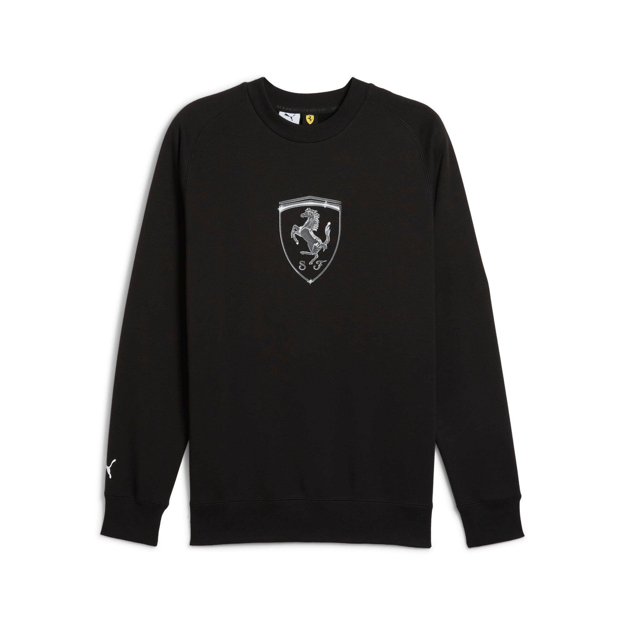 [630193-01] MENS PUMA FERRARI RACE BIG SHIELD CREW