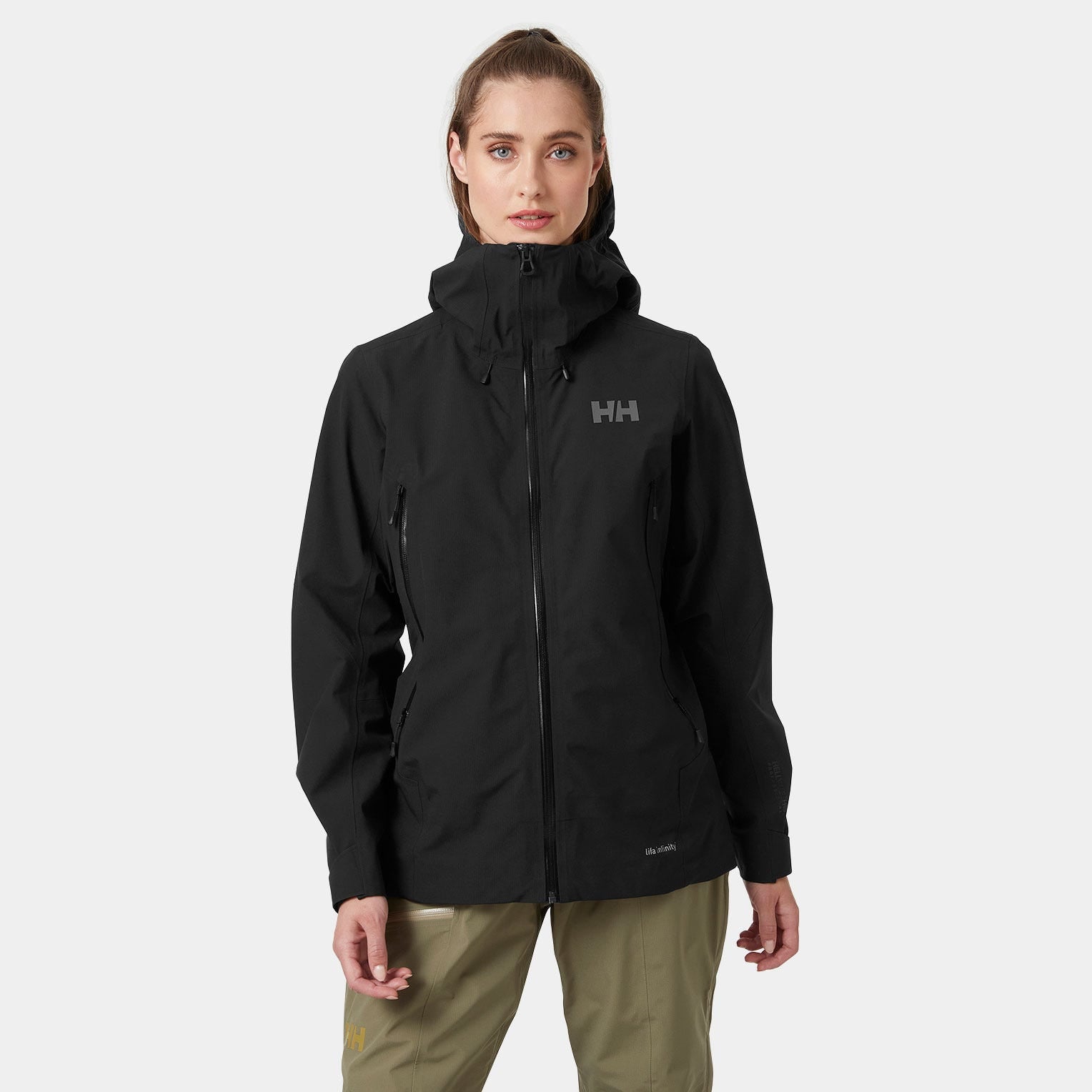 WOMENS HELLY HANSEN VERGLAS INFINITY WINDPROOF WATERPROOF SHELL JACKET