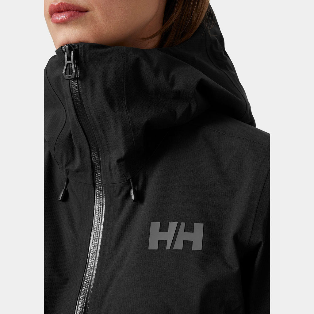 WOMENS HELLY HANSEN VERGLAS INFINITY WINDPROOF WATERPROOF SHELL JACKET