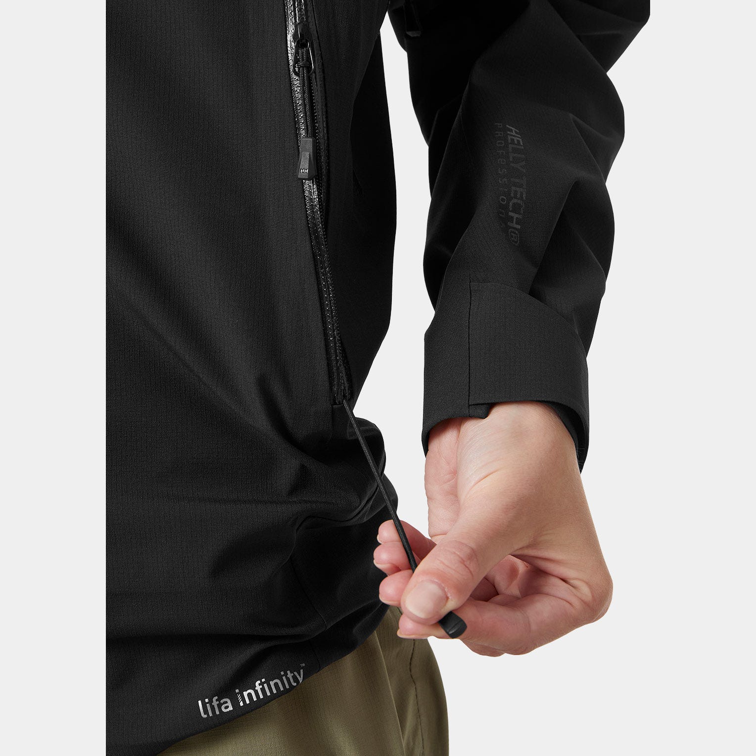WOMENS HELLY HANSEN VERGLAS INFINITY WINDPROOF WATERPROOF SHELL JACKET