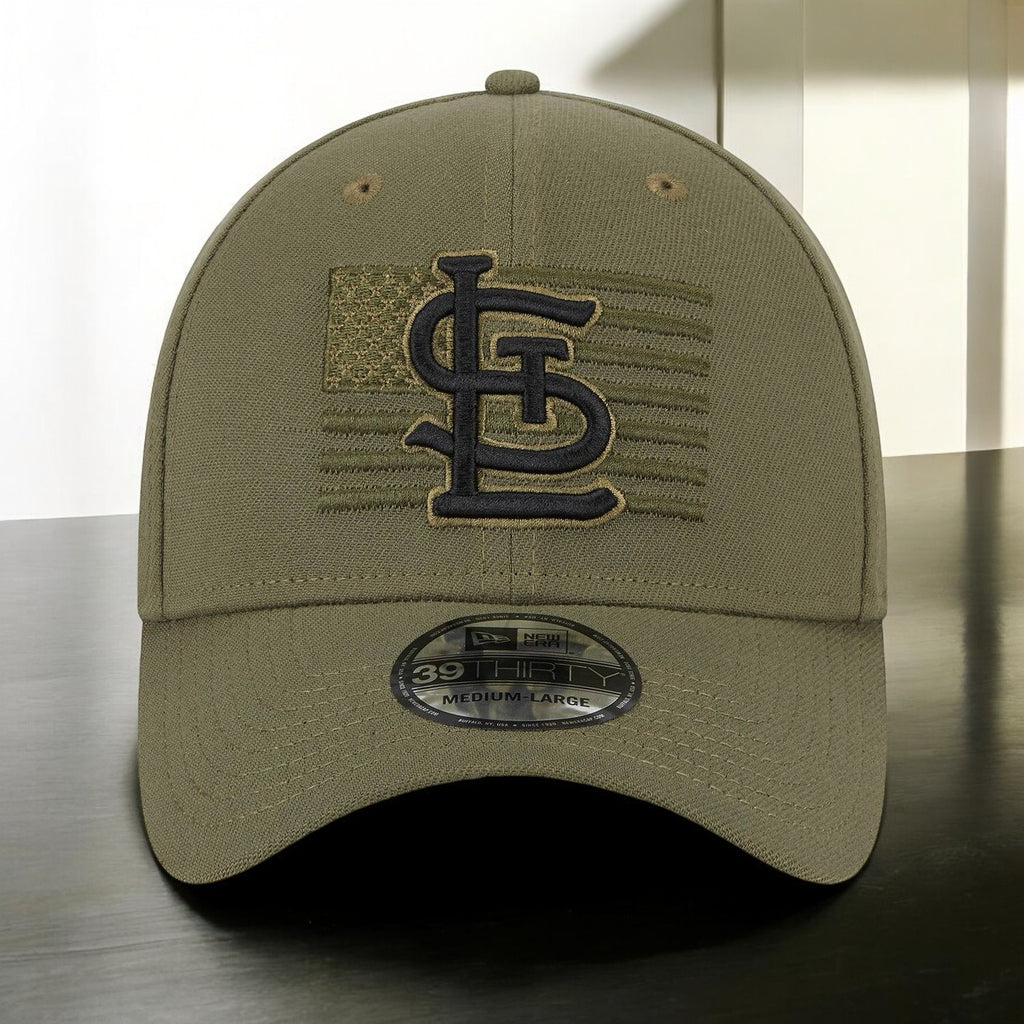 [60352744] Mens New Era MLB 3930 ARMED FORCES STRETCH FIT - ST. LOUIS CARDINALS