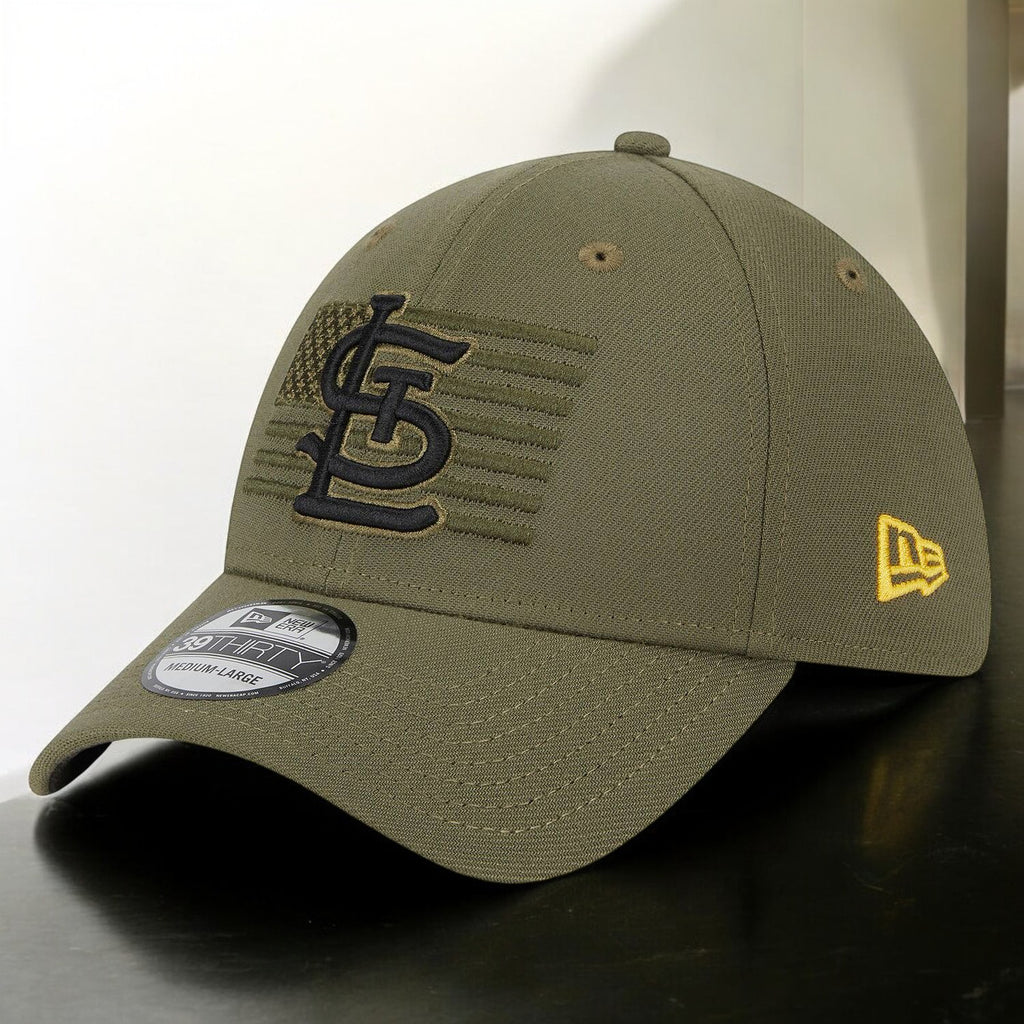 [60352744] Mens New Era MLB 3930 ARMED FORCES STRETCH FIT - ST. LOUIS CARDINALS