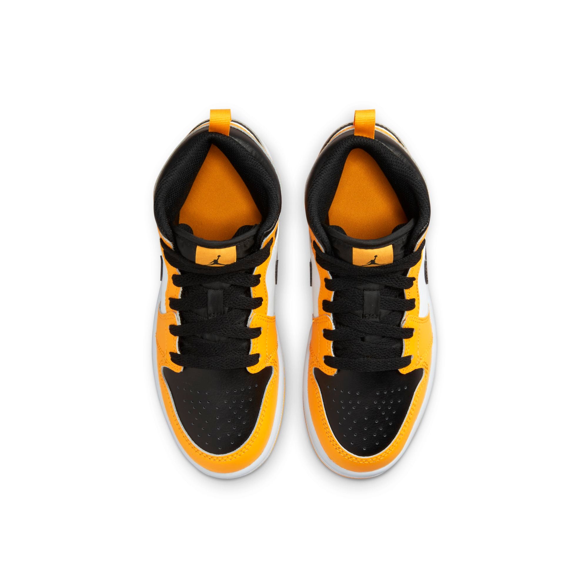 [640734-701] Preschool Air Jordan Retro 1 Mid 'Taxi' (PS)