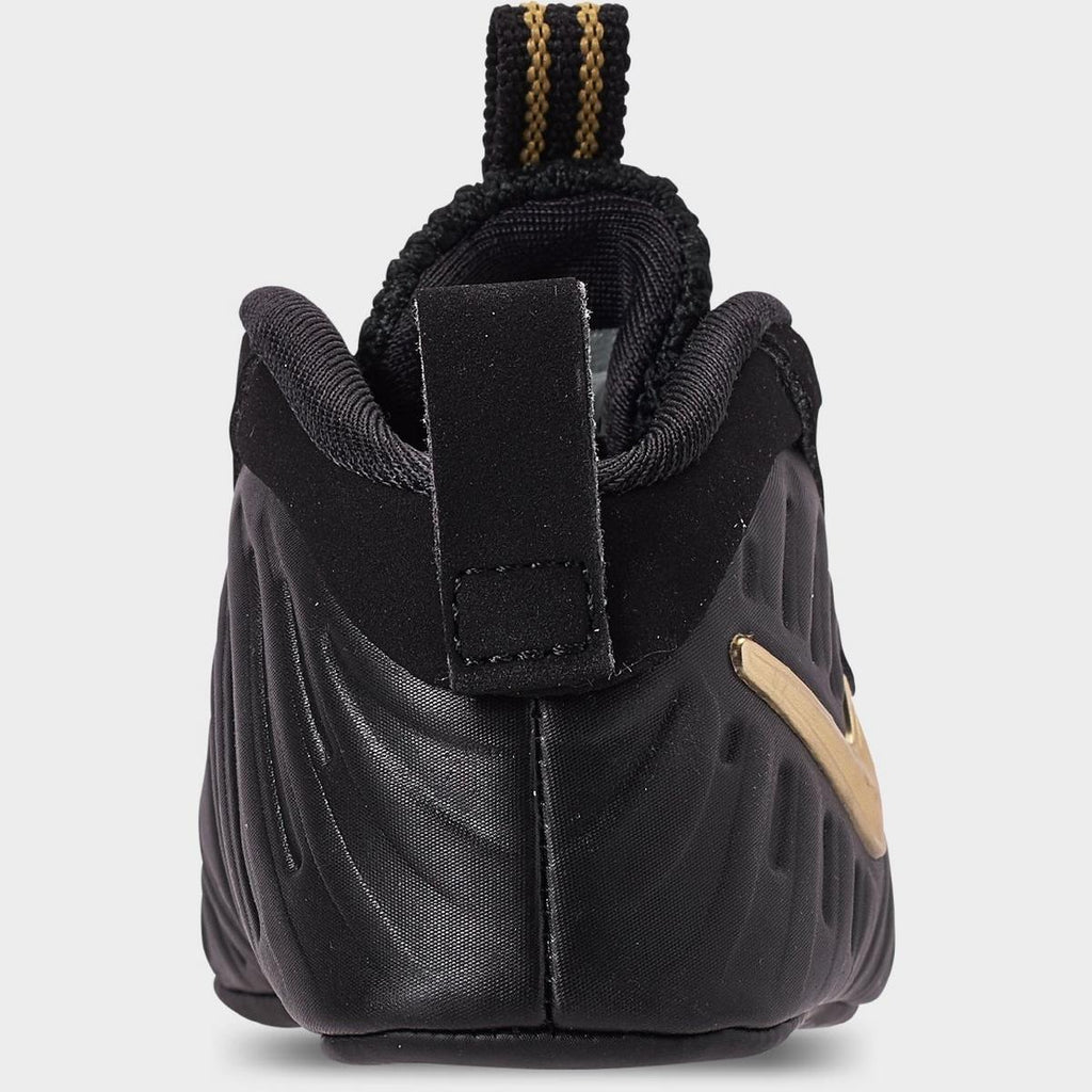 [643145-010] INFANT NIKE AIR FOAMPOSITE PRO 'BLACK METALLIC GOLD (INFANT)'