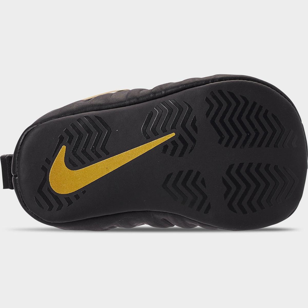 [643145-010] INFANT NIKE AIR FOAMPOSITE PRO 'BLACK METALLIC GOLD (INFANT)'